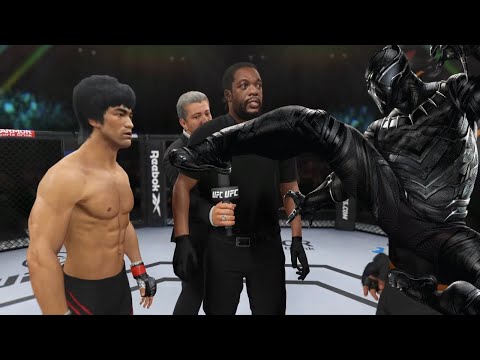 UFC 4 | Bruce Lee vs. Black Panther (EA Sports UFC 4)
