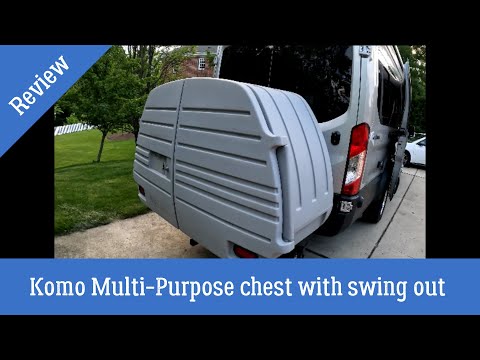 Komo multi purpose cargo chest with swing away review  Model 01-80-0110