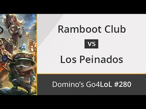 Ramboot Club vs. Los Peinados - Final - Domino's Go4LoL #280