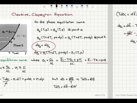Week 11-2 Clausius-Clapeyron Equation