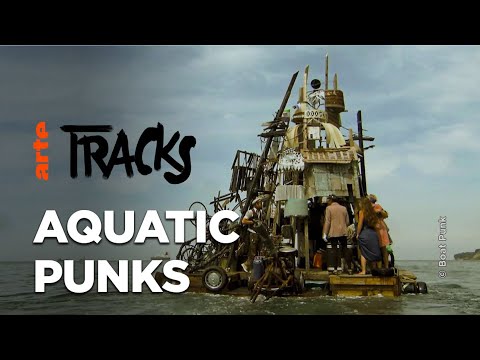 Boat punk : le nouveau squat est sur un radeau de fortune (2013) | Tracks ARTE