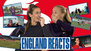&quot;You Think You&#39;re Really Good at Dancing&quot; 🤣| Scott &amp; Mead React to Lionesses Clips | England Reacts
