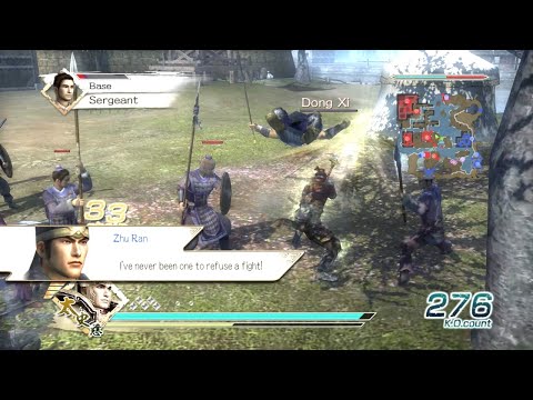 Dynasty Warriors 6 (PC) - Generic Officer Gameplay (Zhu Ran)