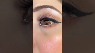 Brown lens application #shorts #youtubeshorts #eyemakeup