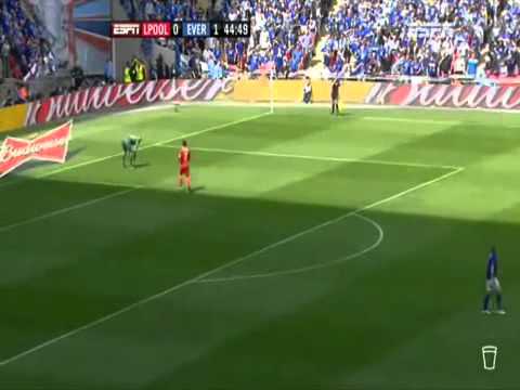 Luiz Suarez Rugby Tackle vs Everton