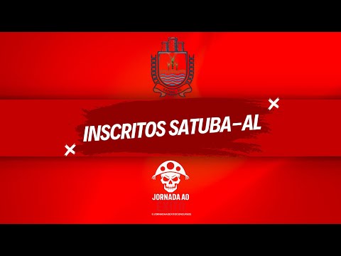 QUANTIDADE DE INSCRITOS CONCURSO PREFEITURA DE SATUBA-AL 2025