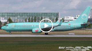 SunExpress Boeing 737-800 TC-SOZ Istanbul Livery - takeoff at Munich Airport