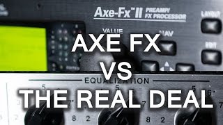 Video thumbnail for AxeFx II vs The Real Deal - an honest shootout. by SpectreSoundStudios