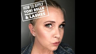 Tori Belle Cosmetics | Magnetic Eyeliner + Lash Full Tutorial