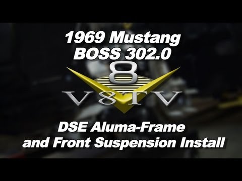 1969 Mustang BOSS 302.0 Detroit Speed Aluma-Frame Install Video V8TV