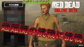 【RDO】超難関今日の挑戦に挑戦#84【RED DEAD REDEMPTION 2】