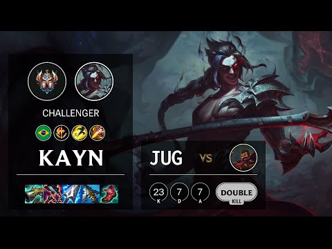 Kayn Jungle vs Graves - BR Challenger Patch 11.6
