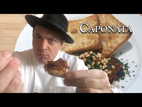 Authentic Caponata with Chef G.S. Argenti