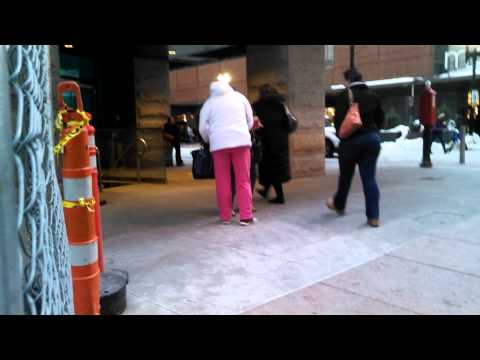 Downtown Boston people that arent right