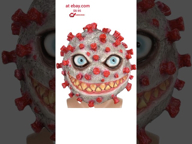 Vídeo relacionado con CreepyParty Máscara de Cabeza Humana de Fiesta de Traje Lujo de Halloween de Novedad Big Bad