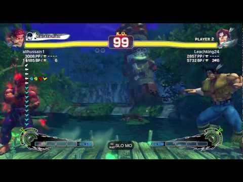 SSF4 AE: alihussain1 (Evil Ryu) vs Leachking24 (T. Hawk)