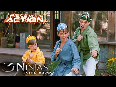 3 Ninjas Kick Back | Robbery Attempt By Koga's Thugs