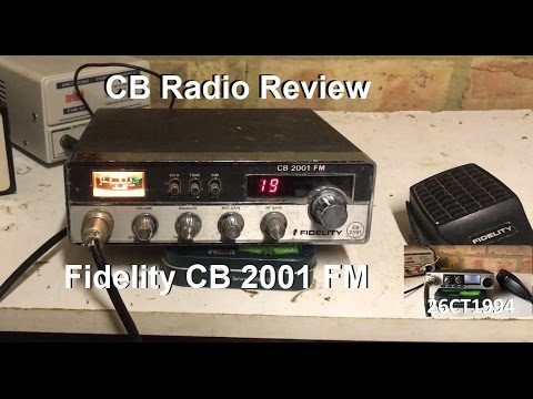 Fidelity CB2001 FM - 40 Channel FM CB Radio