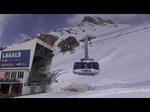 80-PB Pendelbahn Bernina (Curtinatsch) - Piz Lagalb (CH)