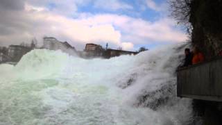 preview picture of video 'Rheinfall (Chutes du Rhin)'