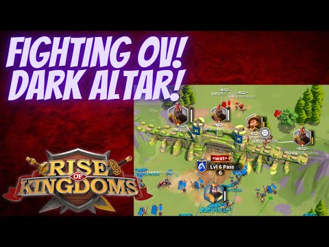 Fighting OV! for the Dark Altar! JWM VS. OV! - Rise of Kingdoms