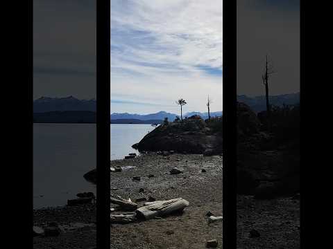 La playa más tranquila de Bariloche: Tacul 🌿 #shorts #bariloche #ríonegro #argentina #blp