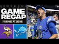 Lions Offense CLICKS To KNOCK OFF Vikings In Detroit [FULL GAME RECAP] I CBS Sports HQ