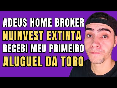 URGENTE: SITE DA NUINVEST DEIXARÁ DE EXISTIR | RECEBI MEU ALUGUEL DE AÇÕES