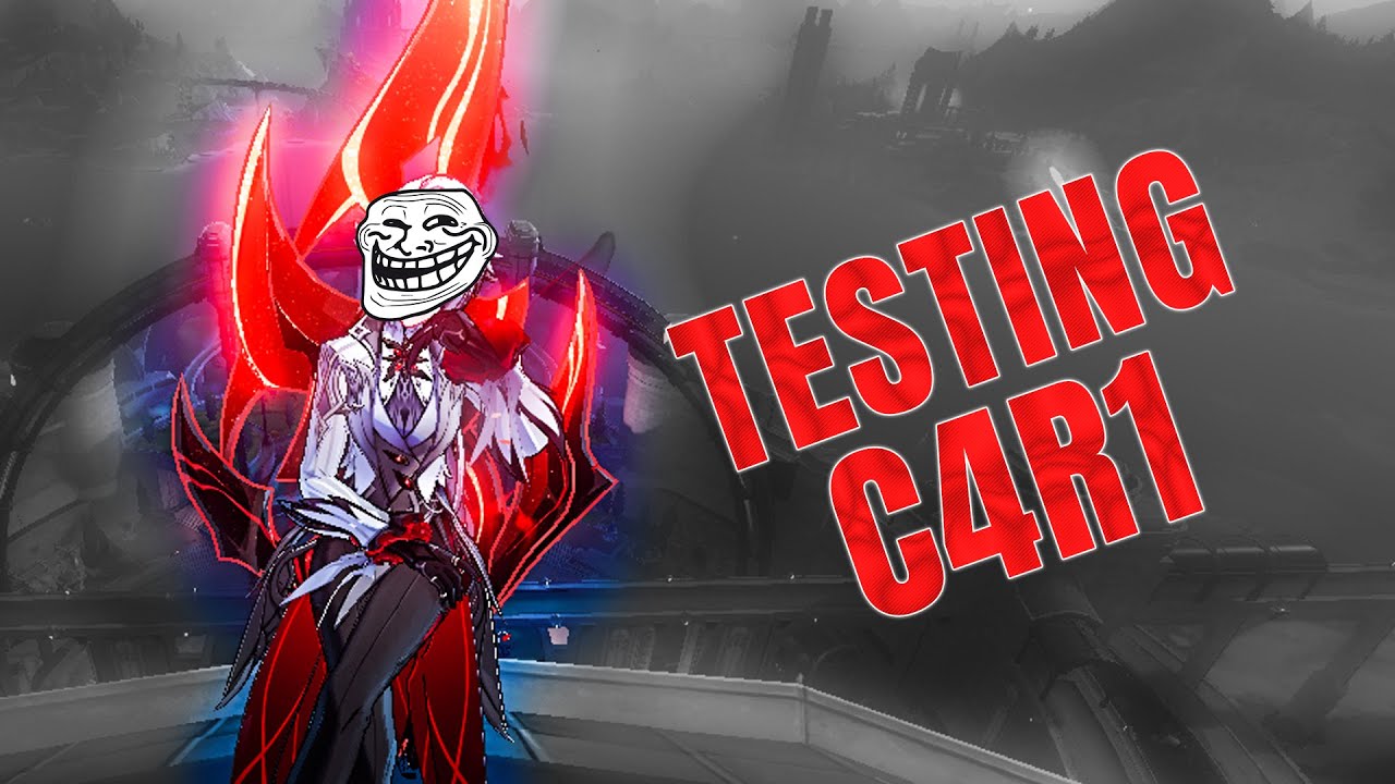 TESTING C4R1 ARLECCHINO :D | Genshin Impact