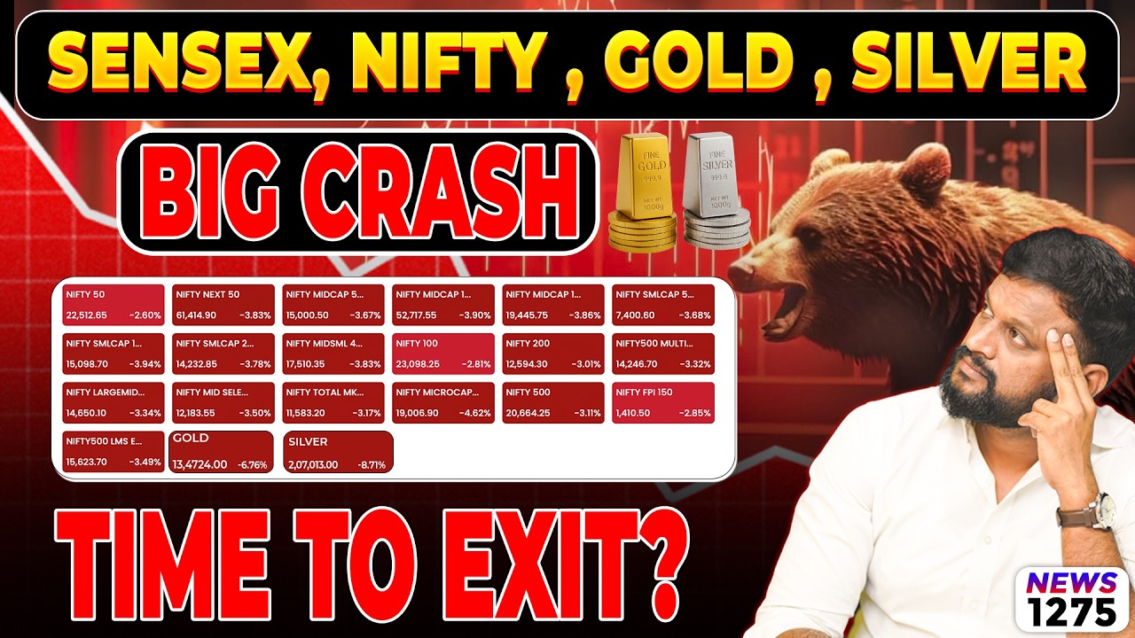 వెన్నక్కి తగ్గిన Trump New 5 Days Deadline, Time to recover in Stock market, Gold & Silver?