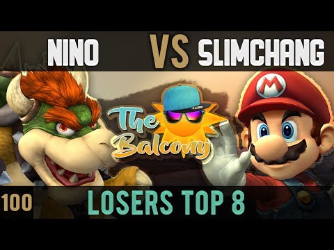 PM @ the Balcony 100 - Losers Top 8 ft. Nino (Bowser) VS R3|$limChang (Mario)