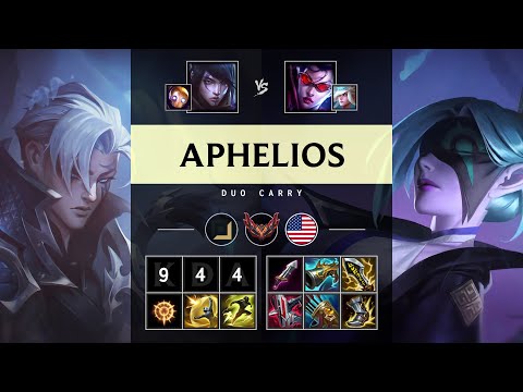 Aphelios ADC vs Vayne - NA Grandmaster Patch 25.07