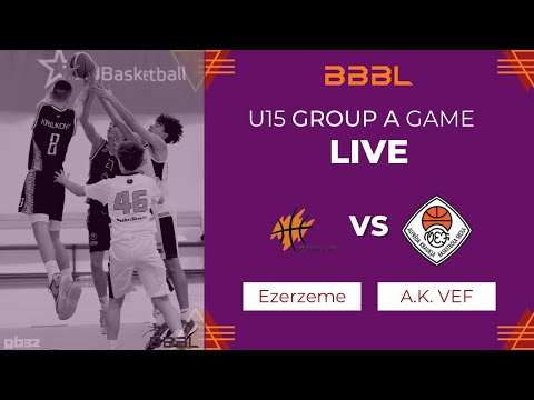 Ezerzeme-Rezekne 2008 vs A.Kraukla VEF 2008 | BBBL Boys U15 Finals
