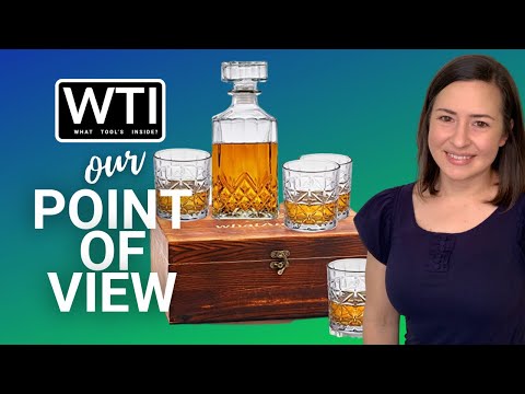 whatAmug Whiskey Decanter Set - WTI product video review