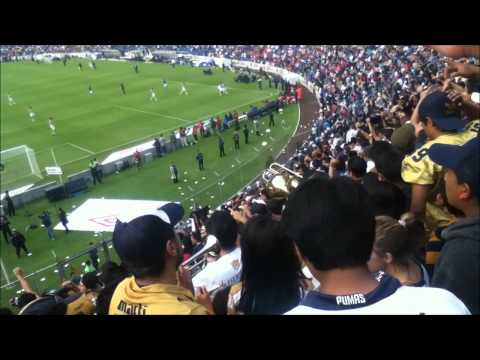 "la rebel me estoy enamorando y gol de Daniel Ramirez (cruz azul vs pumas) 26 abril 2014" Barra: La Rebel &bull; Club: Pumas &bull; País: México