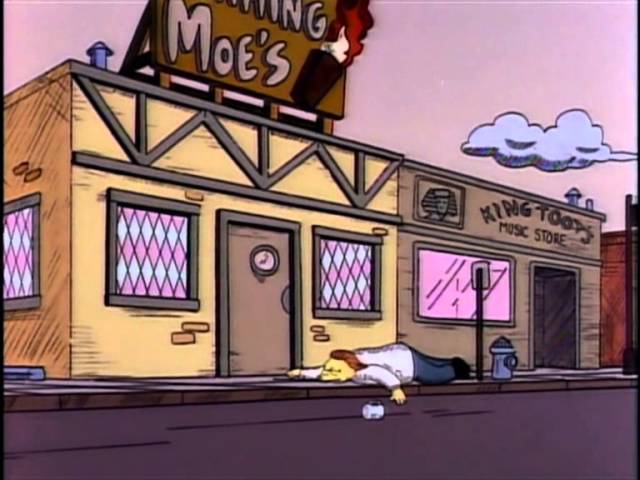 Vídeo relacionado con Flaming Moe (Neon Series) - Camiseta Manga Corta (Negro, M)