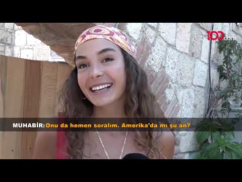 Ebru Şahin "Destan" dizisi için kampa girdi