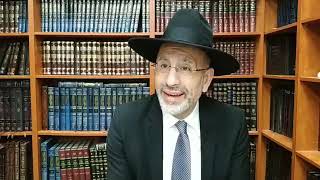 Rabbi Yaacov Abirtsra Un Chabbat harmonieux Pour la reussite de Samuel Elkaim