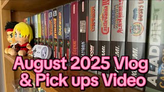 August 2025 #vlog & VideoGame Pickups #gaming #retrogaming #gamingchannel 
