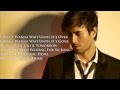 Enrique Iglesias - Coming Home Lyrics HD