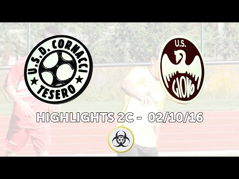 HIGHLIGHTS 2C - 02/10/16: USD Cornacci - ASD US Giovo 2-2