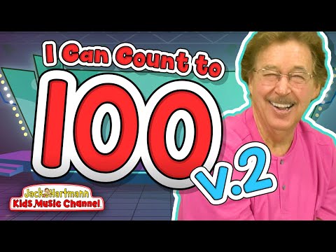 I Can Count to 100 Version 2 | Move and Count to 100! | Jack Hartmann