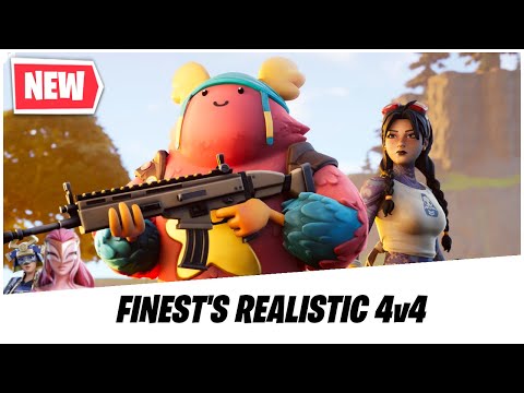 4v4 Realistic Map Code