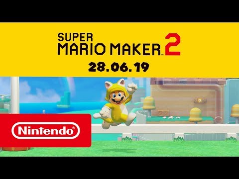 Super Mario Maker 2 - Release date trailer (Nintendo Switch) Video