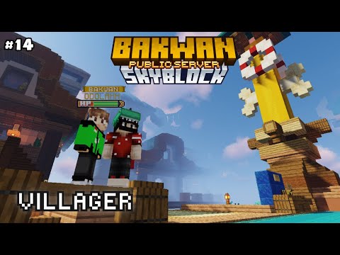 EPIC SkyBlock Villager Trader Creation! MUST WATCH