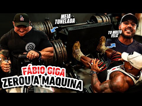 FÁBIO GIGA E BIG JEFF CHOCARAM O CAVALO E SEUS ALUNOS COM AS MÁQUINAS DA CIMERIAN