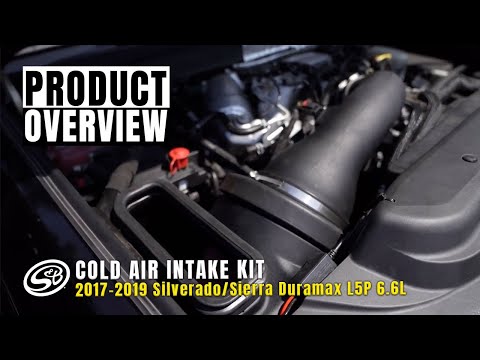 S&B Cold Air Intake for 2017-2019 Silverado/Sierra Duramax L5P 6.6L