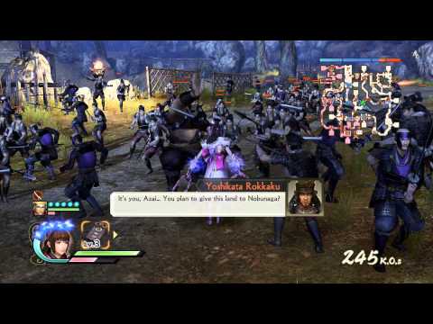 Samurai Warriors 4 - Legend of Kinki Ep 1 - Battle of Kannonji Castle