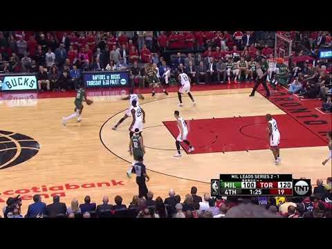 Jodie Meeks All Game Actions 05/21/19 Milwaukee Bucks vs Toronto Raptors Game 4 Highlights