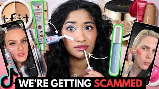 I TRIED THE MOST VIRAL TIK TOK MAKEUP… (they lied 🤨)